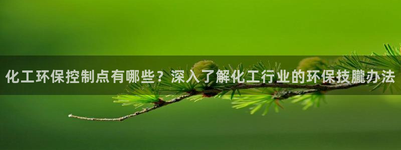 亿万先生mr07：化工环保控制点有哪些？深入了解化工行业的环保技朧办法