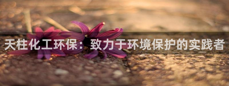 亿万先生手游下载：天柱化工环保：致力于环境保护的实践者