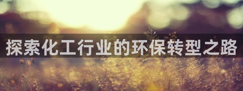 亿万先生换网址了吗：探索化工行业的环保转型之路