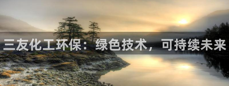 亿万官网：三友化工环保：绿色技术，可持续未来