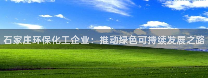 亿万先生007官网：石家庄环保化工企业：推动绿色可持续发展之路