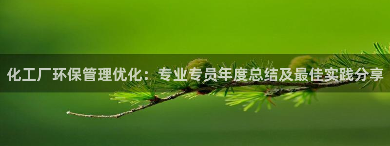 亿万国际游戏官网手机版：化工厂环保管理优化：专业专员年度总结及最佳实践分享