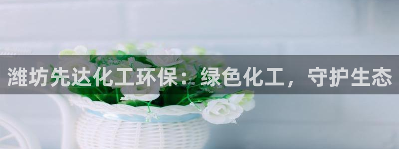 亿万先生现在的网址谁知道：潍坊先达化工环保：绿色化工，守护生态