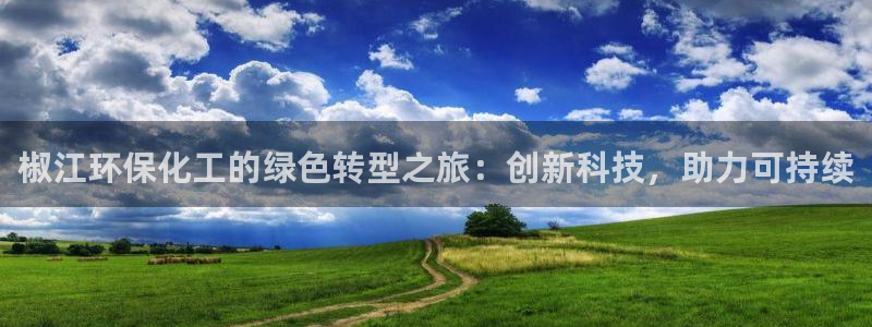 亿万网络科技有限公司：椒江环保化工的绿色转型之旅：创新科技，助力可持续
