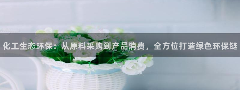 亿万第一季解说：化工生态环保：从原料采购到产品消费，全方位打造绿色环保链