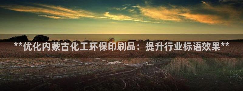 亿万网友在线解答：**优化内蒙古化工环保印刷品：提升行业标语效果**