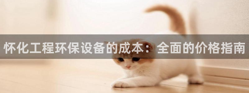 亿万先生mr07：怀化工程环保设备的成本：全面的价格指南