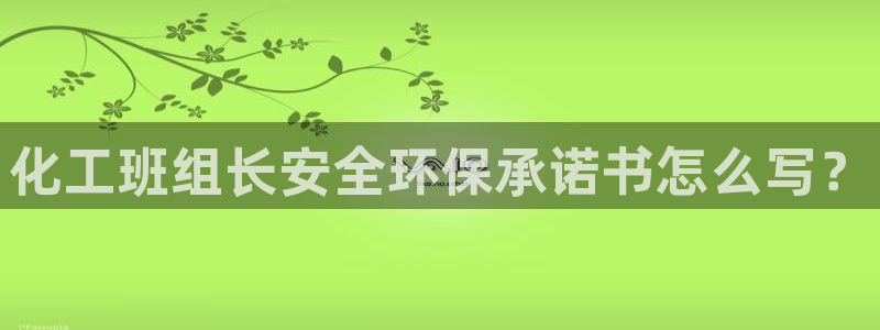亿万先生客户端官网首页：化工班组长安全环保承诺书怎么写？