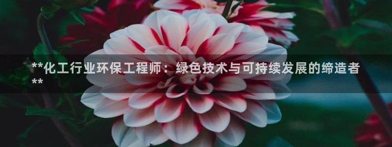 亿万第一季百科：**化工行业环保工程师：绿色技术与可持续发展的缔造者
**