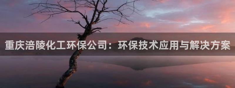 亿万先生客服联系：重庆涪陵化工环保公司：环保技术应用与解决方案