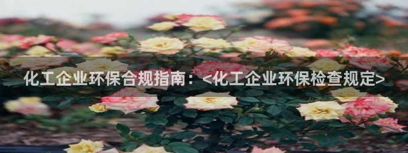 亿万先生客户端官网：化工企业环保合规指南：<化工企业环保检查规定>

